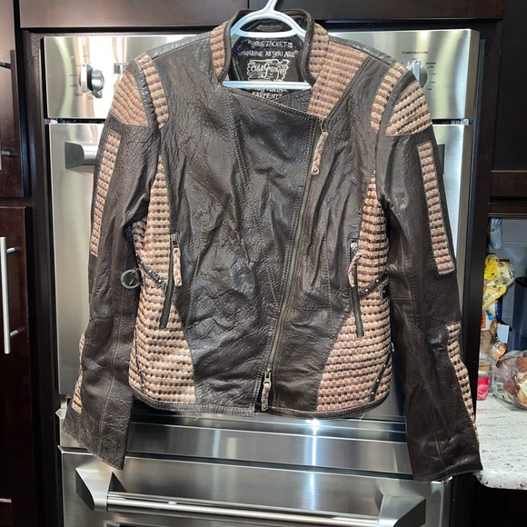 Old gringo real leather moto jacket - Picture 2 of 11